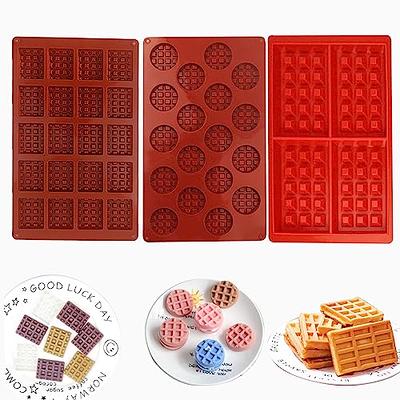 4 Piece Nonstick Silicone Baking Molds Set, Round, Square and Rectangular  Cake Mold Pan, Red, Pack - Food 4 Less