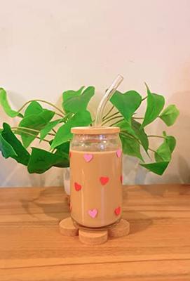 Halloween Iced Coffee Glass, Beer Can Glass, Iced Coffee Glass, Halloween  Cup, Stay Spooky Coffee Cup, Cute Coffee Cup, Spooky Season Cup 