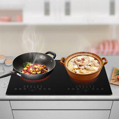  Summit SEL05 Electric Cooktop, Bisque : Appliances