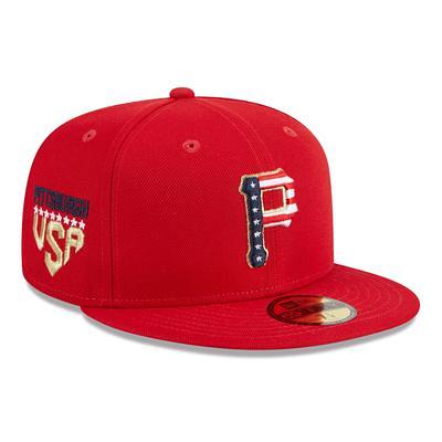 Men's New Era Red Washington Nationals 2023 Fourth of July Low Profile 59FIFTY Fitted Hat