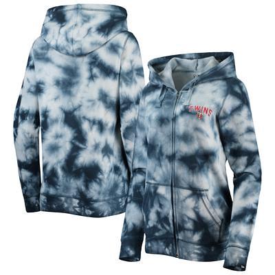 Men's New Era Royal New York Giants Tie-Dye Pullover Hoodie