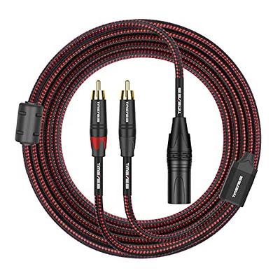 SOUNDFAM 3.5mm to XLR Premium Microphone Cable 3FT, 90 Degree Right Angle  3.5mm(TRS,1/8 Inch,Aux) Male to XLR Female Unbalanced Interconnection Cable  for Microphone, Sound Card, Camcorder & More - Yahoo Shopping