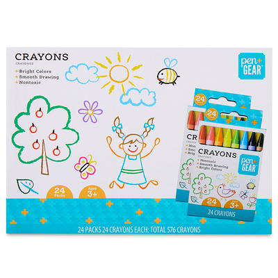 24 Count Crayons (12-Pack)