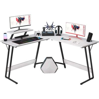 LACOO L Shaped Gaming Desk 51 in. Computer Corner Desk PC Gaming