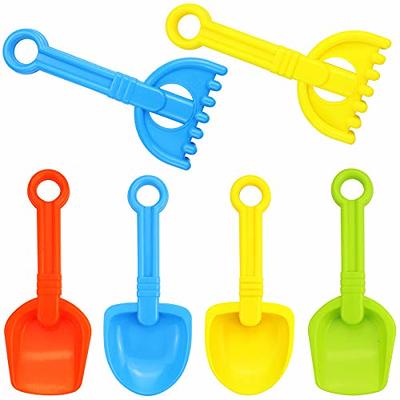 7Pcs Random Color Toys Bucket Shovel Rake Water Tools Bag O Bones Beach