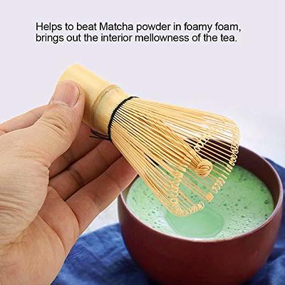 Japanese Matcha Set, Matcha Whisk(Matcha Stirrer 100 Prong), Scoop
