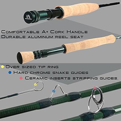 M MAXIMUMCATCH Maxcatch Extreme Fly Fishing Combo Kit 3/5/6/8 Weight,  Starter Fly Rod and Reel Outfit, with a Protective Travel Case (3wt 8'4“  4pc Rod,3/4 Reel) - Yahoo Shopping