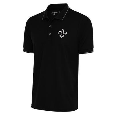 Antigua Men's Milwaukee Brewers Black Big & Tall Esteem Polo