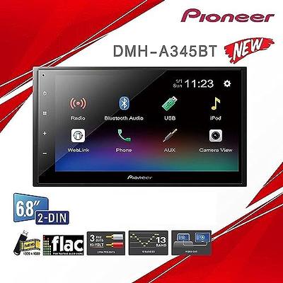 Pioneer 6.8 Double DIN Touchscreen Display, Apple iPhone and Android Music  Support, Bluetooth in-Dash AM/FM Front USB Digital Multimedia Car Stereo  Receiver/Free Alphasonik Earbuds - Yahoo Shopping