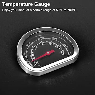 Hard Cover Hood with Temperature Gauge for Blackstone 17 Inch