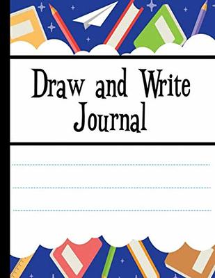 Draw and Write Journal: Preschool, Kindergarten, Writing Paper for Kids -  Yahoo Shopping