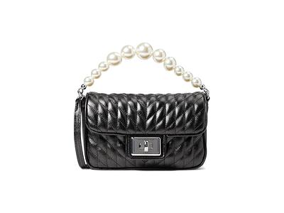 Karl Lagerfeld Paris Agyness Shoulder Bag Handbags Black/Gold