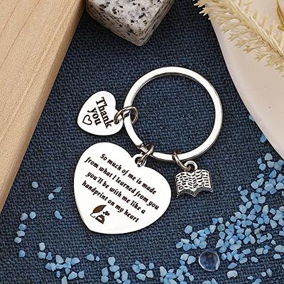 Bee Keychain Inspirational Keyring For Women Men Teacher's Day Graduation  Day Farewell Appreciation Gift Thank You Gifts - Temu