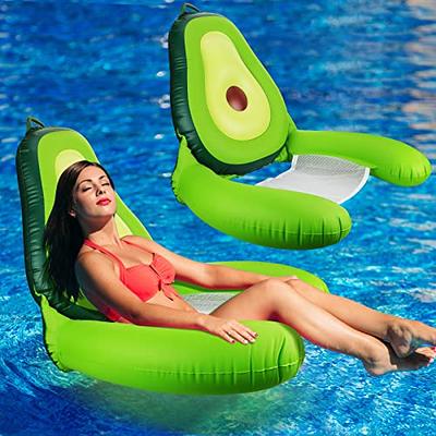 2 Pieces Inflatable Avocado Pool Float Chair Water Floating Chair Swimming  Pool Water Floating Pool Chair Lounge Floats for Adults Beach Outdoor Pool  Party - Yahoo Shopping