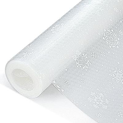 Shelf Liners for Kitchen Cabinets, Waterproof Drawer Liner Non Adhesive  Bathroom Sink Liner, Fridge Liner No Slip Cupboard Mats EVA Place Mats Roll  - Clear Snow 17.7 × 118 - Yahoo Shopping