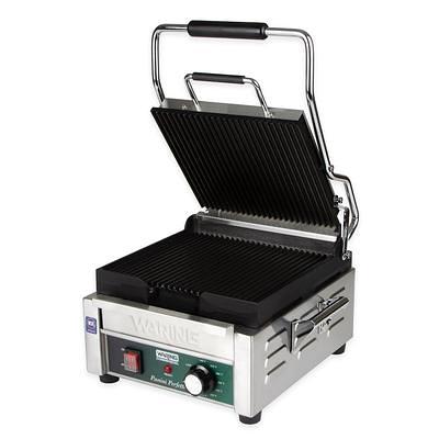 Star GX10IG Single Commercial Panini Press with Cast Iron Grooved