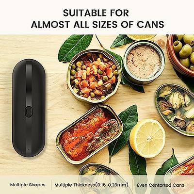 miadore Electric Can Opener, Automatic Can Opener with Removable Tilted  Blade and Built-In Magnet,Smooth Edge, Hands-Free, Rechargeable Battery