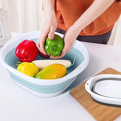 5.5L (1.4 Gallons) Collapsible Tub - Foldable Dish Tub - Portable Washing  Basin