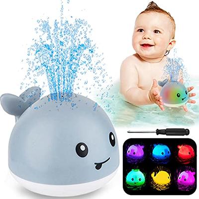 Bath Toys Mold Free Fishing Games Swimming Whales BPA Free Water Table Pool  Bath Time Bathtub Tub Toy for Toddlers Baby Kids Infant Girls Boys Age 1 2  3 4 5 6