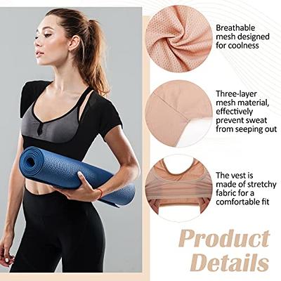 Handepo 9 Pcs Underarm Sweat Pads Breathable Underarm Sweat Vest Armpit  Sweat Pads Protector for Woman Girls(Medium) - Yahoo Shopping