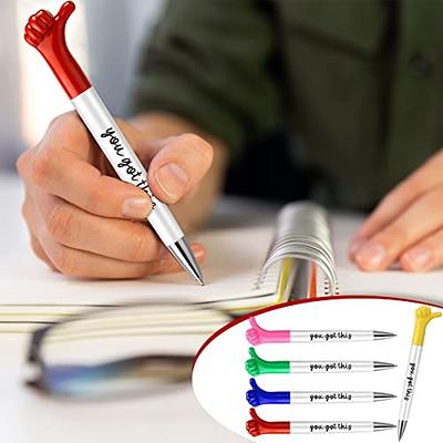  Seajan 150 Pcs Thumbs up Pens Ballpoint Pen Motivational Pens Fun  Pens for Adults Hand Gesture Inspirational Pens Bulk Employee Appreciation  Gifts for Coworkers Staff Teacher Nurse (Inspirational) : Office Products