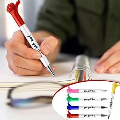 50 Pcs Teacher Pens Funny Teacher Appreciation Pens Teacher Ballpoint Pens  Inspirational Gift Pen Black Ink Colored Teacher Thanks Pens Gifts for