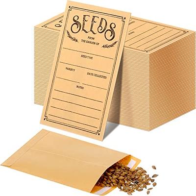 Kraft Self Sealing Seed Packets - Seed Savers Exchange