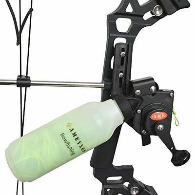 SHARROW Archery Bowfishing Arrows and Bowfishing Reel Kit with 40m