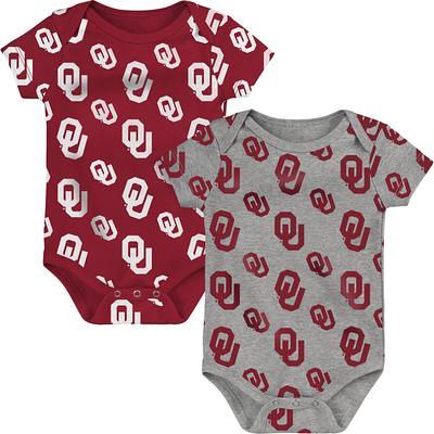 Newborn & Infant St. Louis Cardinals White/Heather Gray Little Slugger  Two-Pack Bodysuit Set