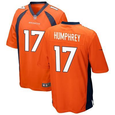 Men's Nike Orange Denver Broncos Custom Game Jersey