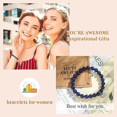ORISPRE 6-18 Year Old Girl Birthday Sweet Number Heart Bracelet Gifts for Daughter/Granddaughter/Niece/Friends