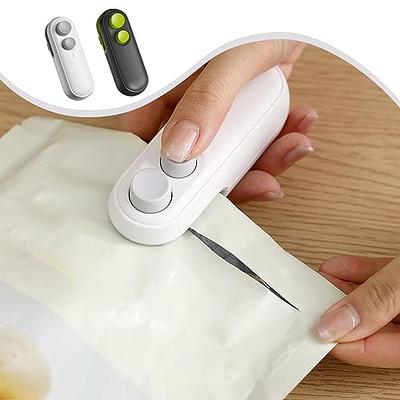 Portable Handheld Chip Bag Sealer, 2 in 1, Heat Vacuum Sealer, Rechargeable  Bag Resealer, Sealing Machine for Plastic Bags