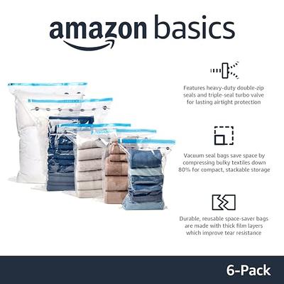 Vacuum Storage Bags, 6 Pack Space Saver Bags, Compression Storage