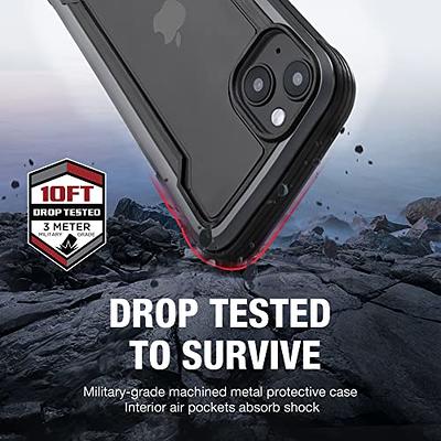 Raptic Shield for iPhone 14 Pro Max Case, Shockproof Protective Clear Black