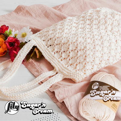  Lily Sugar 'N Cream Super Size Solid Yarn, 4oz, Gauge 4 Medium,  100% Cotton - Hot Orange - Machine Wash & Dry