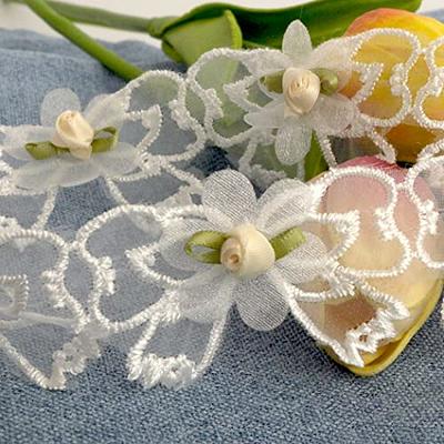 Lace Ribbon, DIY Making Elegant Style Clear Pattern Skin Friendly Pearl  Ribbon For Crafts For Wedding Decorations