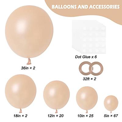 Ayfjovs Small Clear Balloons for Stuffing, 110 PCS 5 Inch Round Small BoBo  Bubbles Balloons, Pre-Stretched Transparent Latex Free Balloons for Easter