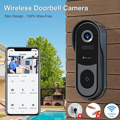  MUBVIEW Doorbell Camera Wireless with Chime, Video