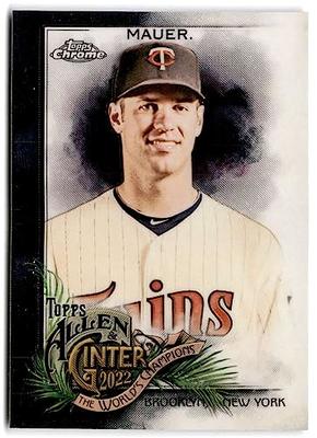 2022 Topps Allen and Ginter Chrome #163 Joe Mauer Minnesota Twins