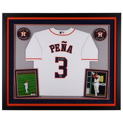 Pete Alonso New York Mets Deluxe Framed Autographed Nike Blue Replica Jersey