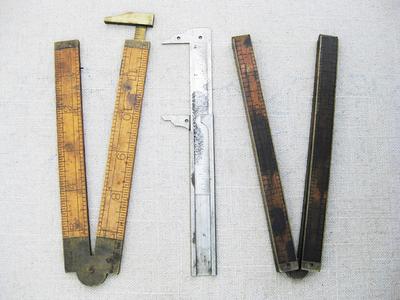 Vintage Folding Wooden Rulers Pocket Calipers Antique Tool Collection -  Yahoo Shopping