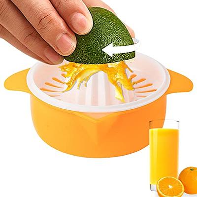 Hand Press Juicer Citrus Squeezer - Cold Press Juice Press Orange Squeezer  Juicer Handheld Citrus Juicer Manual Lemon Juicer Squeezer - Portable