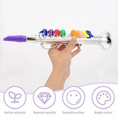  Click N' Play Toy Trumpet and Toy Saxophone Set for