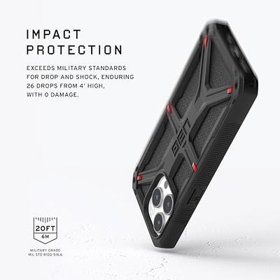 UAG iPhone 15 Pro Max Case 6.7 Monarch Carbon Fiber, Rugged Protective  Cover