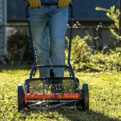 Craftsman 1816-16CR 16-Inch 5-Blade Push Reel Lawn Mower with Grass Catcher,  Red - Yahoo Shopping