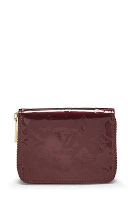 WGACA Louis Vuitton Murakami Cherry Porte Monnaie Zippy Wallet - Brown