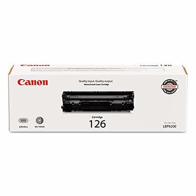 Canon Genuine Toner Cartridge 126 Black (3483B001), 1-Pack, for Canon  imageCLASS LBP6200d, LBP6230dw Laser Printers - Yahoo Shopping