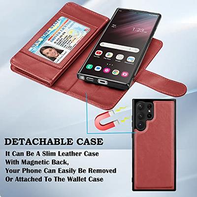 For Samsung S23 S23Ultra Case Multi-card slots PU Leather Case for