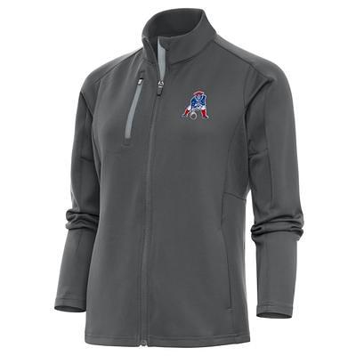 Men's Antigua Camo New England Patriots Metallic Logo Absolute Pullover  Hoodie