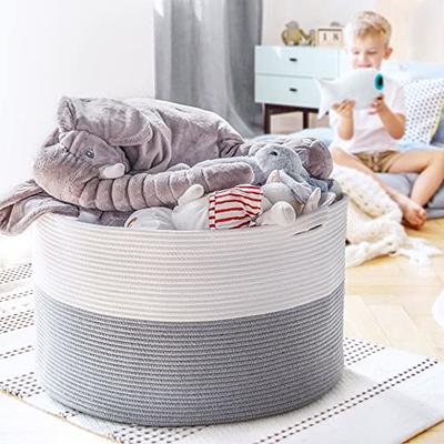 Goodpick 3pack Small Basket - Woven Storage Basket for Living Room